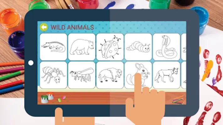 Coloring book for kids android App screenshot 4